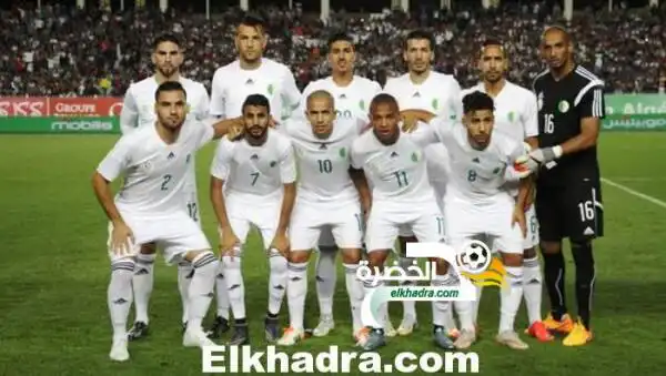 التشكيلة الأساسية لـ الجزائر  أمام تانزانيا