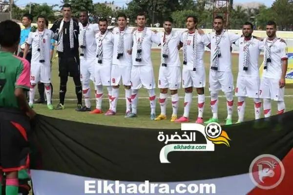 مقابلة فلسطين والسعودية قد تلعب في الجزائر