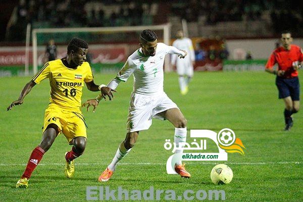 تصفيات كأس إفريقيا 2017 : الجزائر تواجه إثيوبيا يومي 25 و 29 مارس