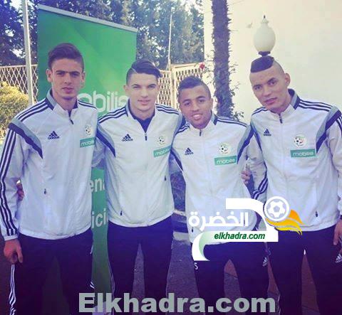 المنتخب الجزائري الأولمبي يتنقل الى دكار للمشاركة في كان 2015