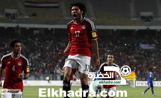 المنتخب المصري يفوز على غانا بهدفين في تصفيات أفريقيا الى كأس العالم 1