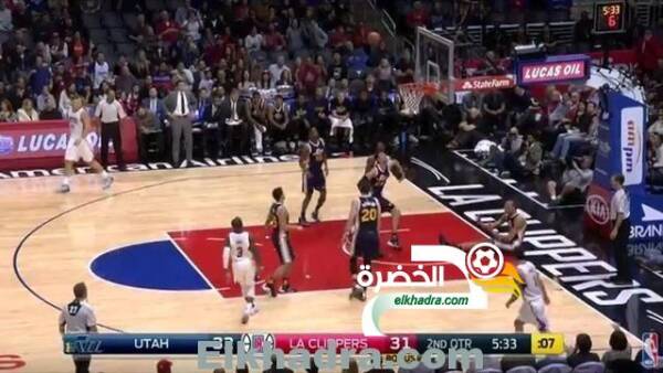 بالفيديو : اجمل 10 كرات في دوري السلة الامريكي الخميس