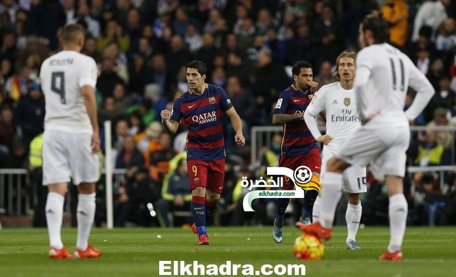 برشلونة يهز كيان ريال مدريد برباعية في البيرنابيو 1