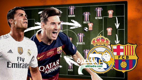 موعد و توقيت مباراة برشلونة و ريال مدريد اليوم 02-04-2016 Real Madrid Vs Barcelona 11