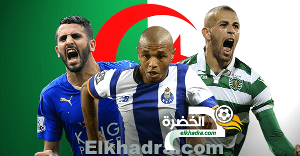 براهيمي، محرز وسليماني يتنافسون على جائزة أفضل لاعب مغاربي لسنة 2015 32 براهيمي، محرز وسليماني يتنافسون على جائزة أفضل لاعب مغاربي لسنة 2015 30