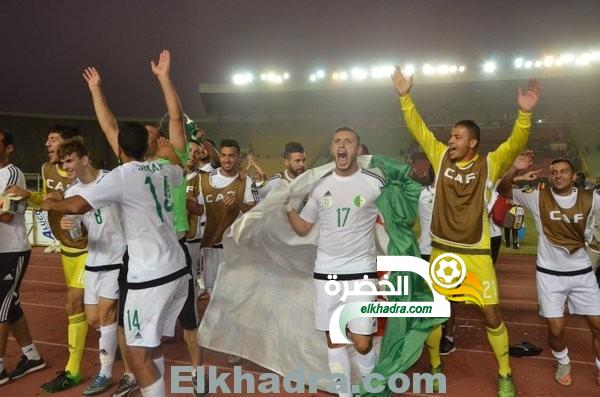 المنتخب الجزائري الأولمبي في نصف نهائي كأس أفريقيا لأقل من 23 سنة 1