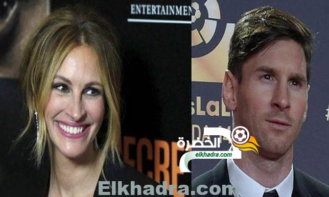جوليا روبرتس تكشف عن علاقتها بميسي 30 جوليا روبرتس تكشف عن علاقتها بميسي 30