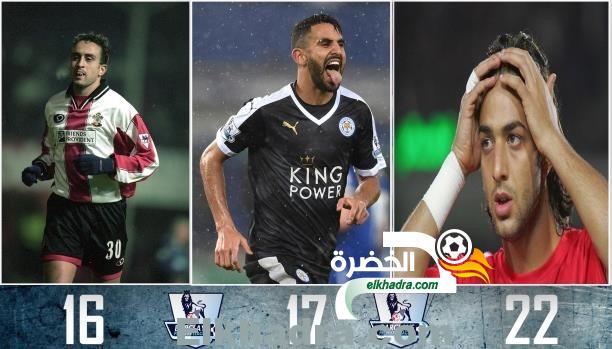 محرز أفضل ثاني هداف عربي في الدوري الإنجليزي ..ويقترب من تحطيم رقم المصري ميدو 9