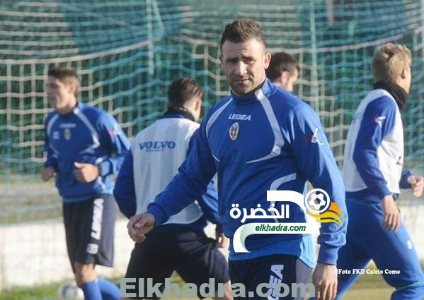 بالصور .. عبد القادر غزال في تدريبات نادي كالشيو كومو الايطالي 2