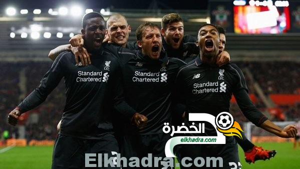 ليفربول يكتسح ساوثهامبتون بسداسية تاريخية و يتأهل لنصف نهائي كأس الرابطة الإنجليزية