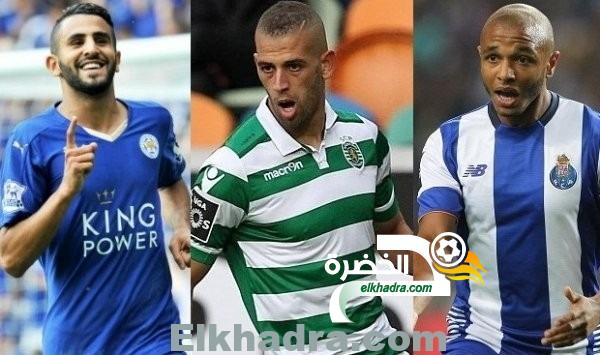 محرز، براهيمي، سليماني وماندي رفقة المنتخب الأولمبي في ألعاب ريو 2016