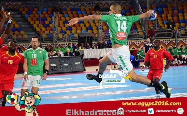 كاس افريقيا لكرة اليد 2016 | بالصور- الجزائر تفوز على الكاميرون 34 / 27
