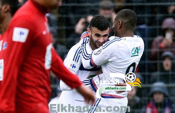 رشيد غزال هداف مع ليون على ملعبه الجديد