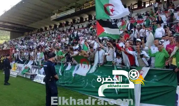 الكشف عن توقيت وملعب مباراة الجزائر وفلسطين