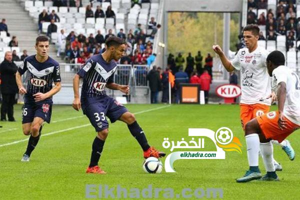 آدم أوناس يقود بوردو الفرنسي لفوز كبير على ران برباعية