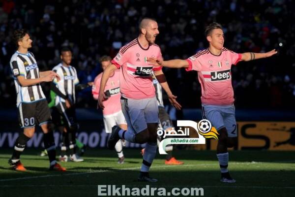 يوفنتوس يسحق أودينيزي وينتزع وصافة الدوري الإيطالي من انتر