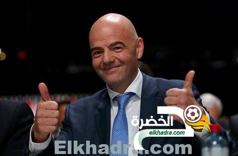رسميا: “جياني انفانتينو” صديق روراوة الرئيس الجديد للفيفا