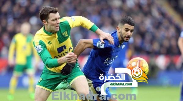 محرز و ليستر يواصل التربع على عرش صداره الدوري الانجليزي بهدف قاتل في نوريتش