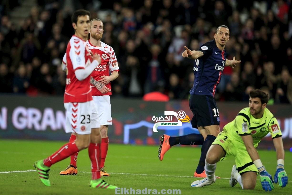 ماندي يسقط رفقة رينس 4-1 امام سان جيرمان في الدوري الفرنسي 4