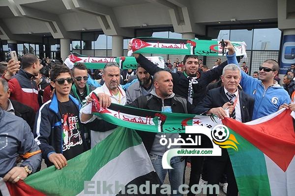 مباراة الجزائر و فلسطين موضوع في إحدى اختبارات اللغة العربية في الجزائر