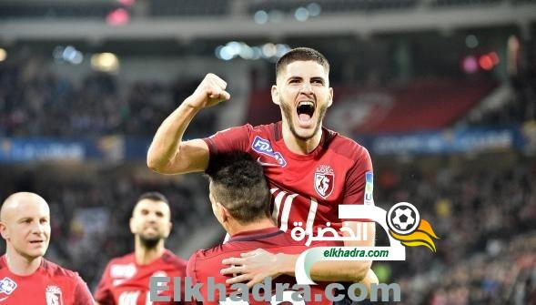 بن زية يفوز مع ليل بـ"ثلاثية" على ميتز في الدوري الفرنسي 18