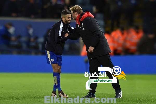 صورة .. المدرب الألماني يورغن كلوب يرمي "الشراك" لرياض محرز ! 1