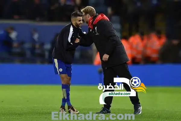 صورة .. المدرب الألماني يورغن كلوب يرمي “الشراك” لرياض محرز !