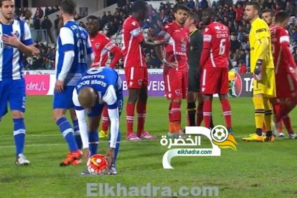 براهيمي يُثير السخرية بسبب ركلة جزاء!