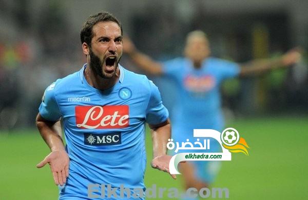 هيجواين يمنح نابولي فرصة مطاردة يوفنتوس على صدارة الدوري الإيطالي
