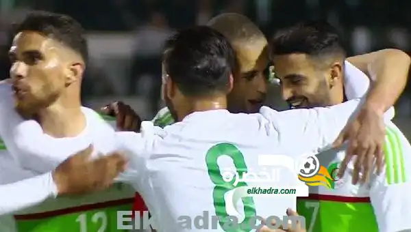 كان 2017 : المنتخب الجزائري يكرم ضيفه الأثيوبي بسباعية