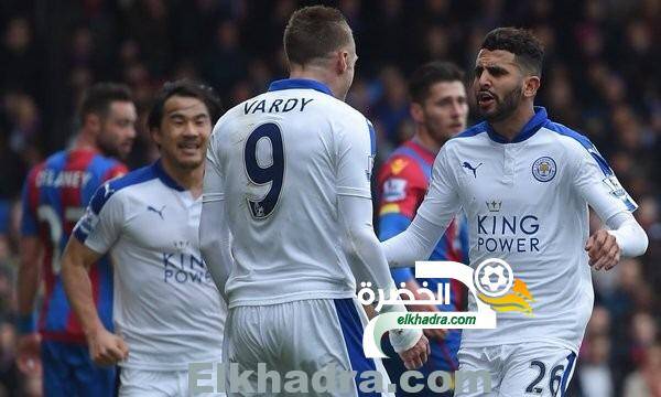الدوري الإنجليزي: رياض محرز يقود ليستر لفوز جديد على كريستال بالاس