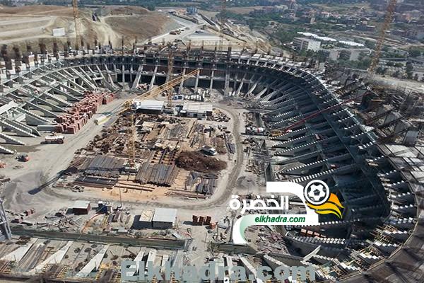 توقف أشغال إنجاز الملعب الجديد بتيزي وزو لندرة الإسمنت
