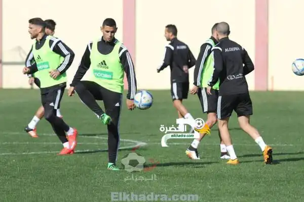 بالصور .. آخر حصة تدريبية للخضرة بمركز سيدي موسى قبل السفر الى اثيوبيا