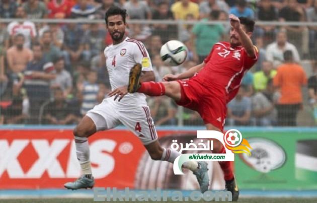 الإمارات تفوز على فلسطين بهدفين ضمن التصفيات الآسيوية المؤهلة لمونديال 2018 14