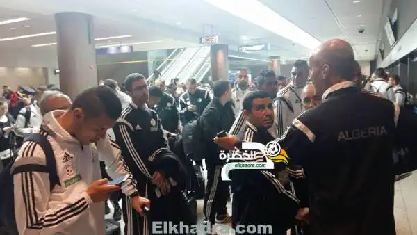 صور وصول المنتخب الوطني الاولمبي الى سيول