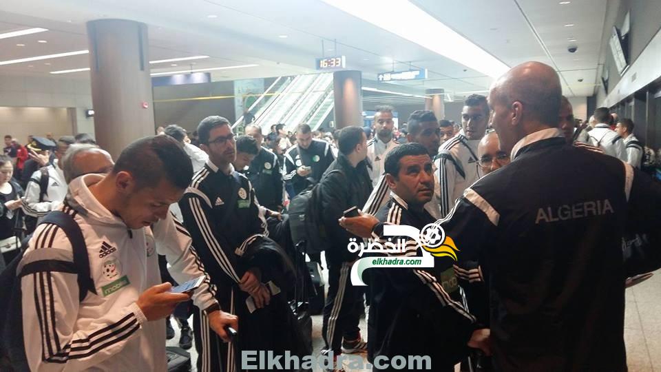 صور وصول المنتخب الوطني الاولمبي الى سيول 6