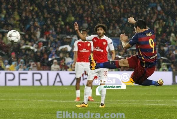 برشلونة يتغلب على آرسنال و يواصل رحلة الدفاع عن لقبه الأوروبي