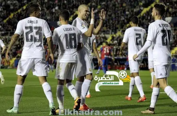 ريال مدريد يحقق فوز ثمين وصعب 3 / 1 على مضيفه ليفانتي