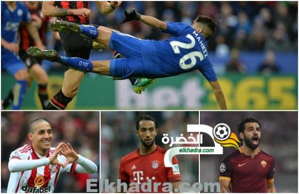 بالصور .. 5 جزائريين يتصدرون قائمة أغلى 11 لاعباً في العالم العربي