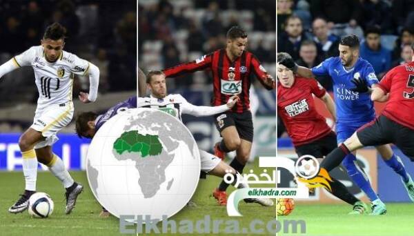 محرز وبن عرفة وبوفال .. شمال أفريقيا أصل المتعة الكروية