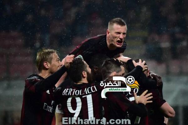 ميلان يفوز على على اليساندريا بخماسية و يتأهل إلى نهائي كأس إيطاليا