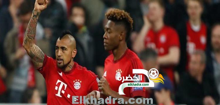 بايرن ميونيخ يفوز على بنفيكا بهدف فيدال في دوري أبطال أوروبا 7