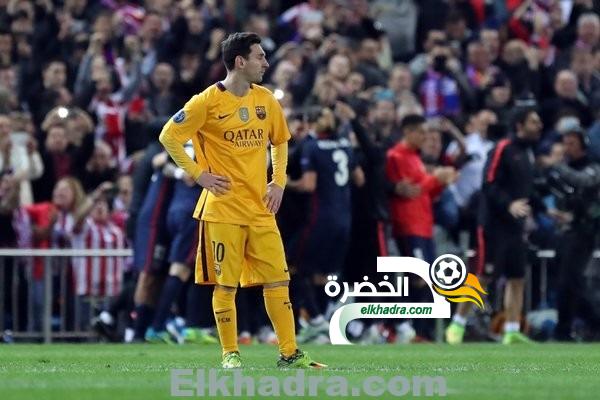 أتلتيكو مدريد يطيح ببرشلونة و يتاهل الى المربع الذهبي لبطولة دوري أبطال أوروبا