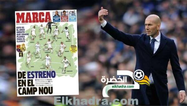 برشلونة و ريال مدريد 2016 : زيدان قد يفاجئ البارصا بخطة غير متوقعة في الكلاسيكو