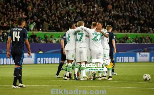 ريال مدريد يتلقى أول هزيمة له أمام فولفسبورج في دوري أبطال أوروبا