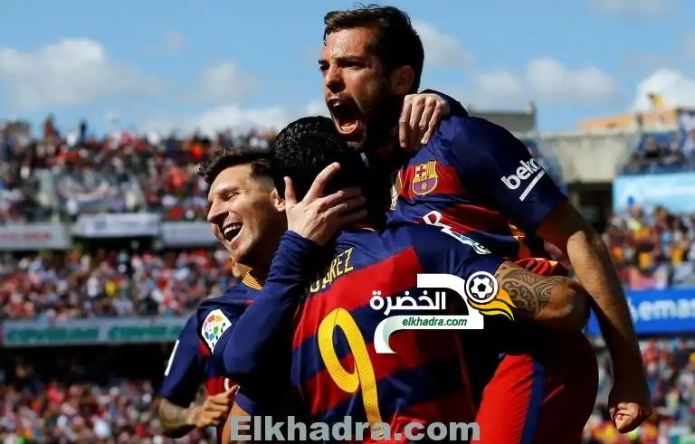 رسميا برشلونة بطل الدوري الإسباني لموسم 2015-2016