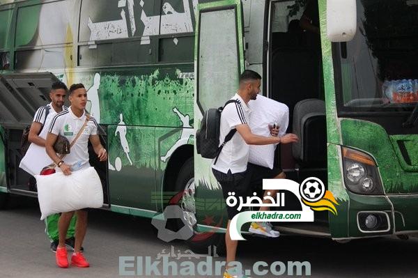 بالصور .. بعثة المنتخب الوطني في طريقها الى السيشل