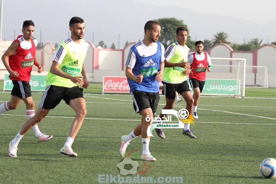 الجزائر و السيشل : صور الحصة التدريبية الثالثة للخضر
