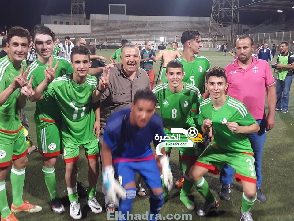 تصفيات كأس افريقيا للأمم 2017 (u17): الجزائر تفوز على ليبيا وتتأهل الى الدور الثاني 1