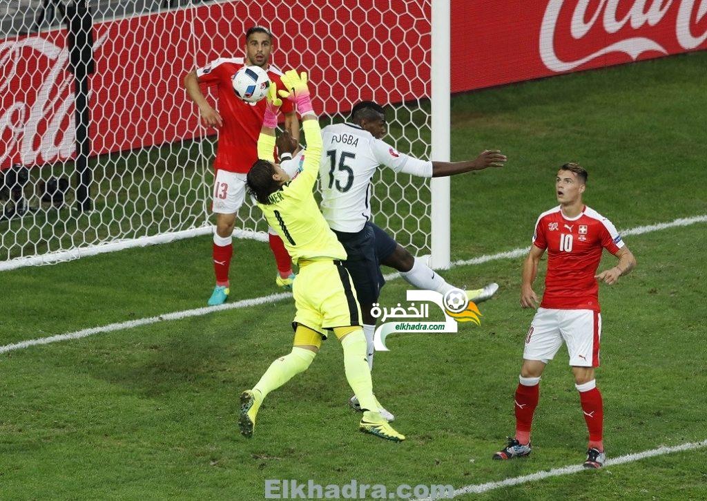 يورو 2016 : سويسرا تتعادل مع فرنسا و تنتزع تأهلا تاريخيا للدور الثاني